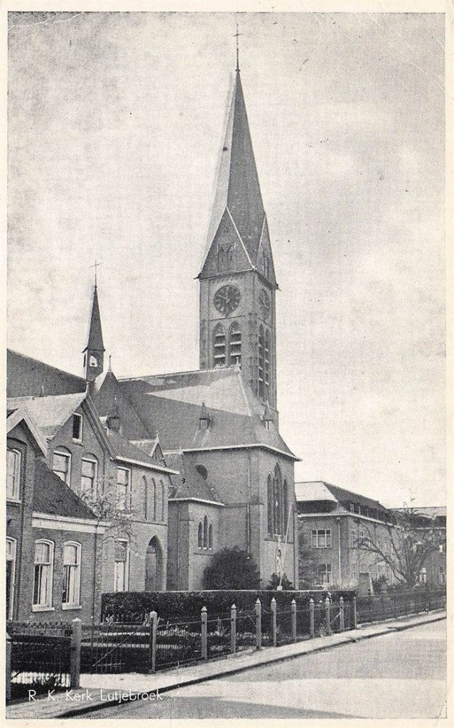 702-259-055 R K Kerk Lutjebroek, Verzamelen, Verzenden, Voor 1920, Noord-Holland