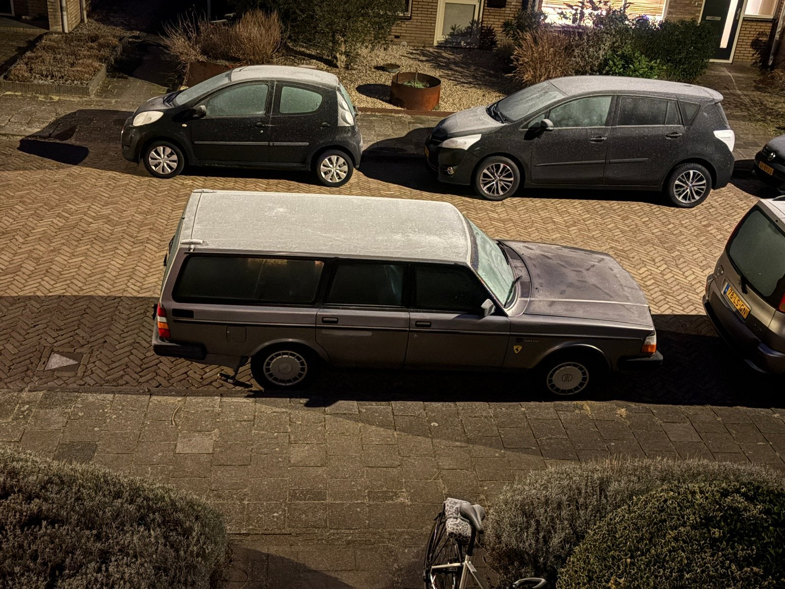Volvo 240 2.3 GL U9 1989 Grijs, Auto's, 1305 kg, 4 cilinders, Origineel Nederlands, Handgeschakeld