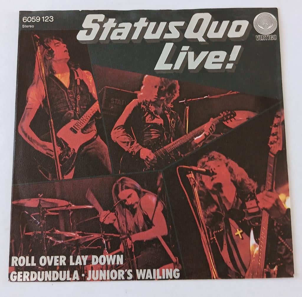 Status Quo - Roll over lay down, Ophalen of Verzenden, Gebruikt, Pop, EP