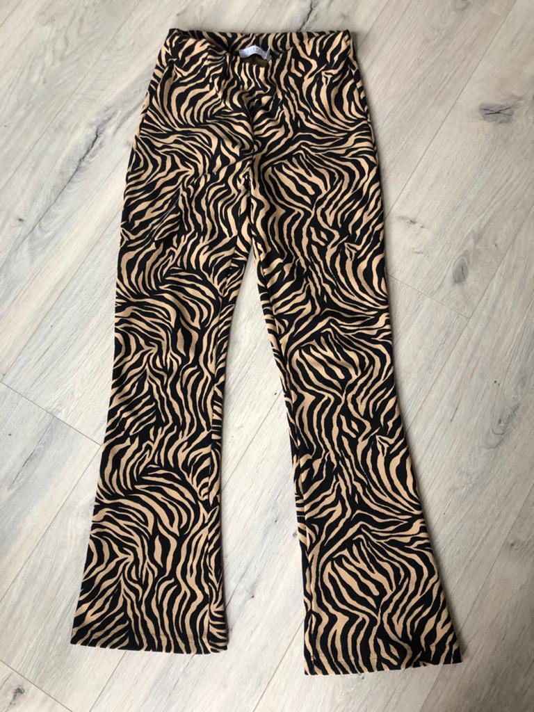Costes Studio Flair Broek Zebraprint Maat S, Zwart, Ophalen of Verzenden, Zo goed als nieuw, Maat 36 (S)
