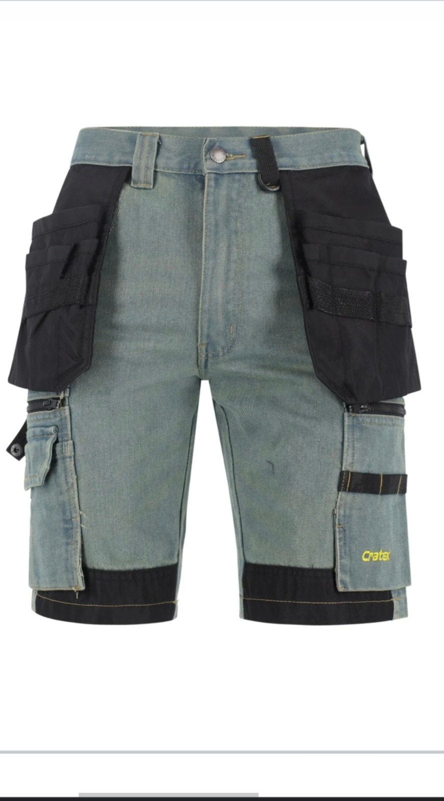Nieuwe Cratex werkshort, maat 52 (taille 101-104 cm), Ophalen, Maat 52/54 (L), Blauw, Nieuw