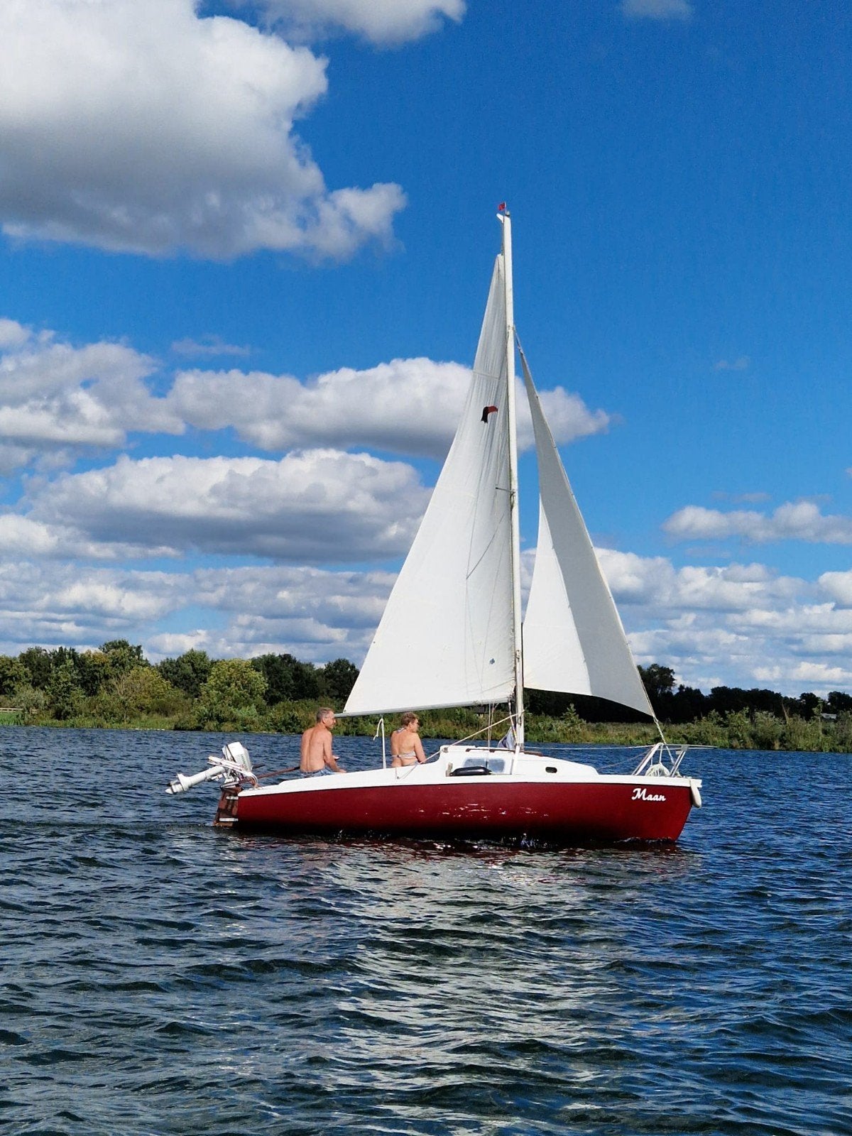 Kajuitzeilboot Tucano Plastivela, Watersport en Boten, Ophalen, Gebruikt