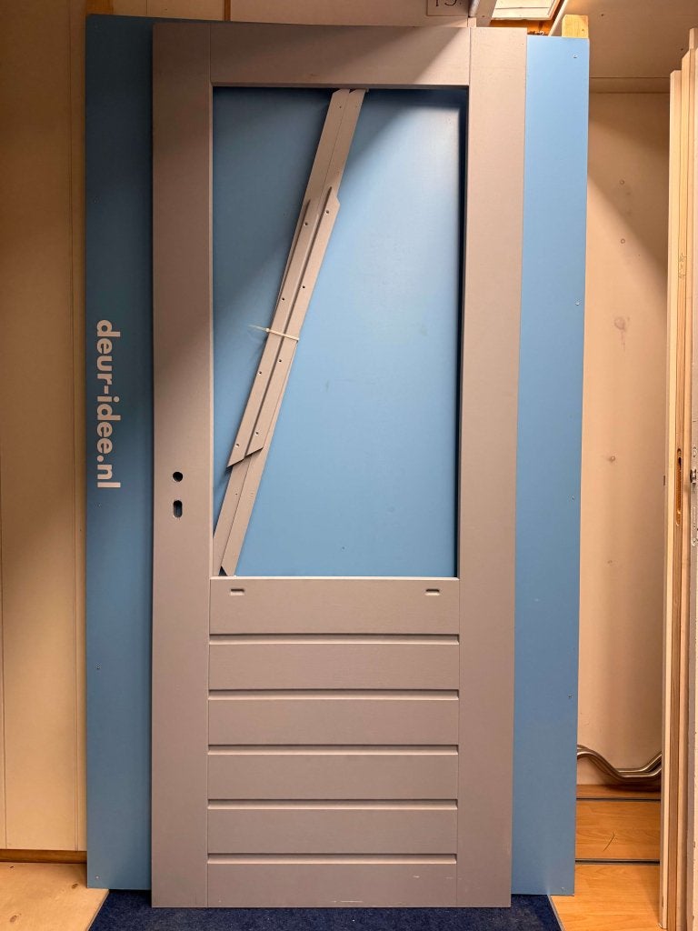 Kegro deur, Doe-het-zelf en Verbouw, Deuren en Horren, Nieuw, Buitendeur, 200 tot 215 cm, 80 tot 100 cm, Hout, Ophalen