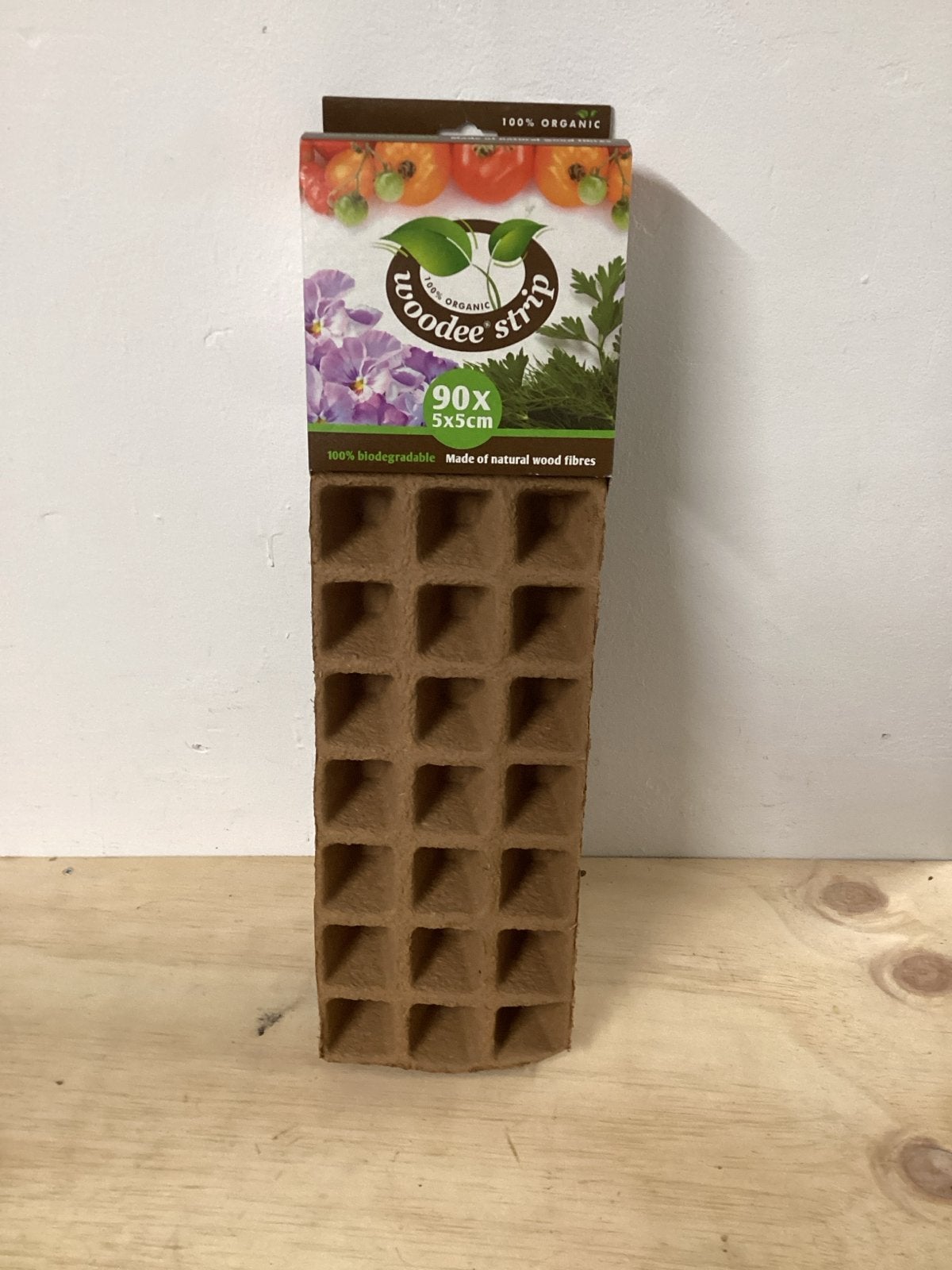 Woodee Strip Kweekbakjes 90x 5x5cm - 100% Biologisch NIEUW, Verzenden, Nieuw, Kweekbak