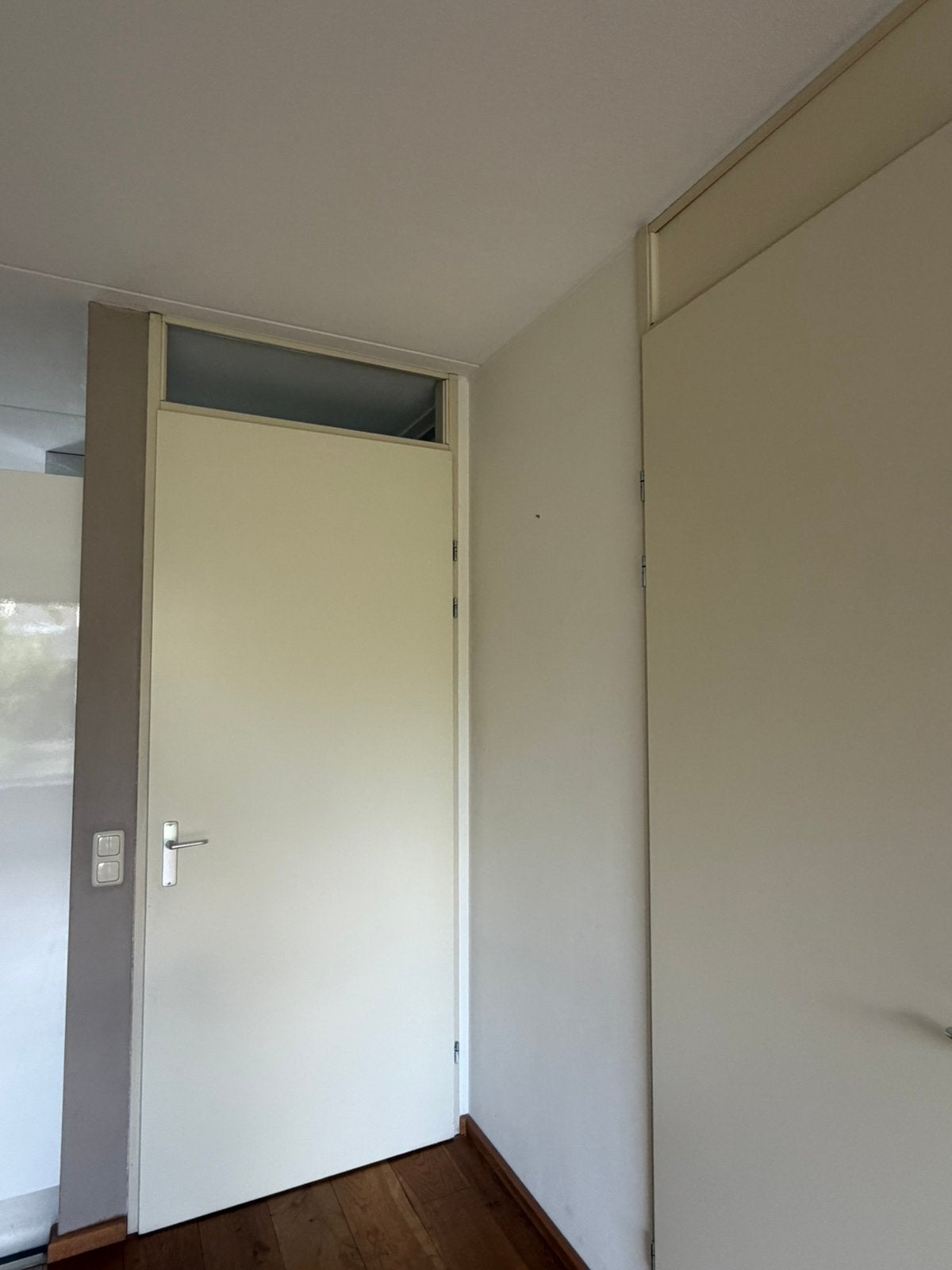 Binnendeur + staal kozijn, Ophalen, Binnendeur, 215 cm of meer