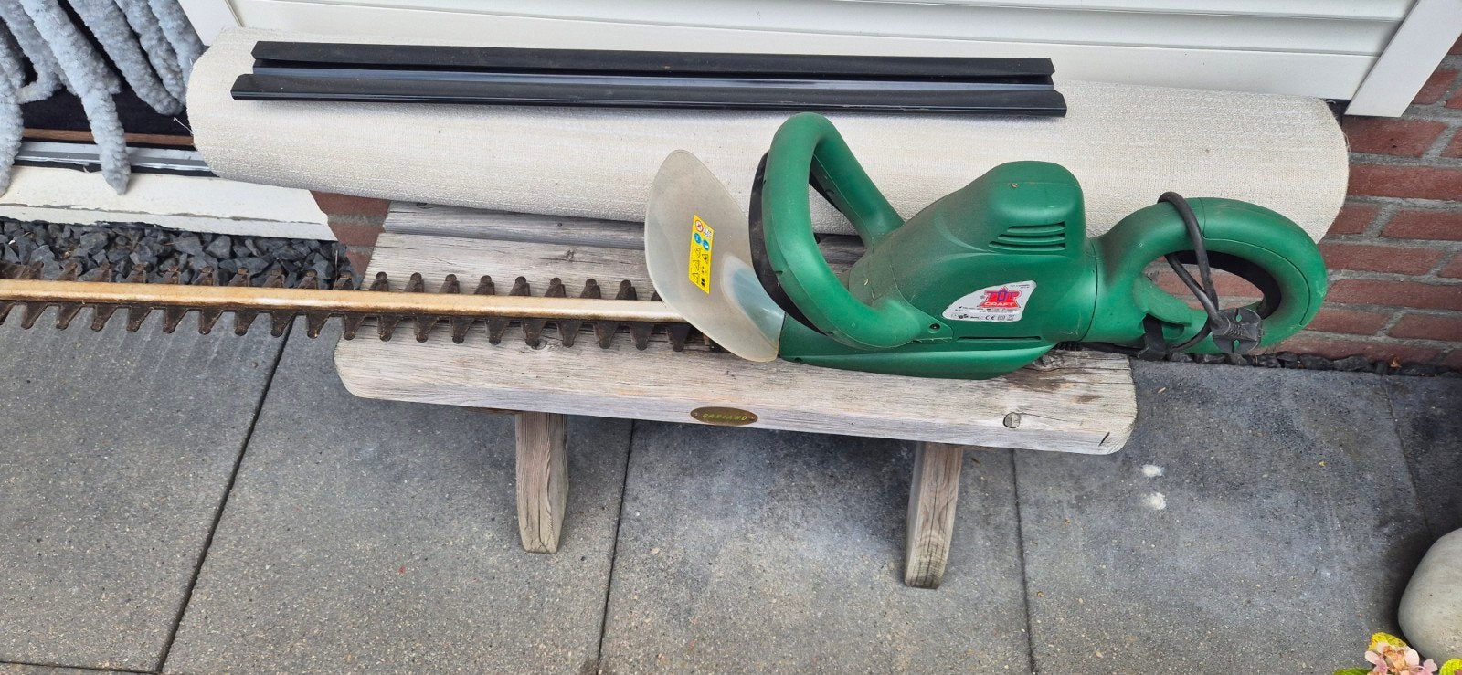 Heggenschaar Top Craft - Elektrisch, Tuin en Terras, Ophalen, Gebruikt, Elektrisch, Top Craft