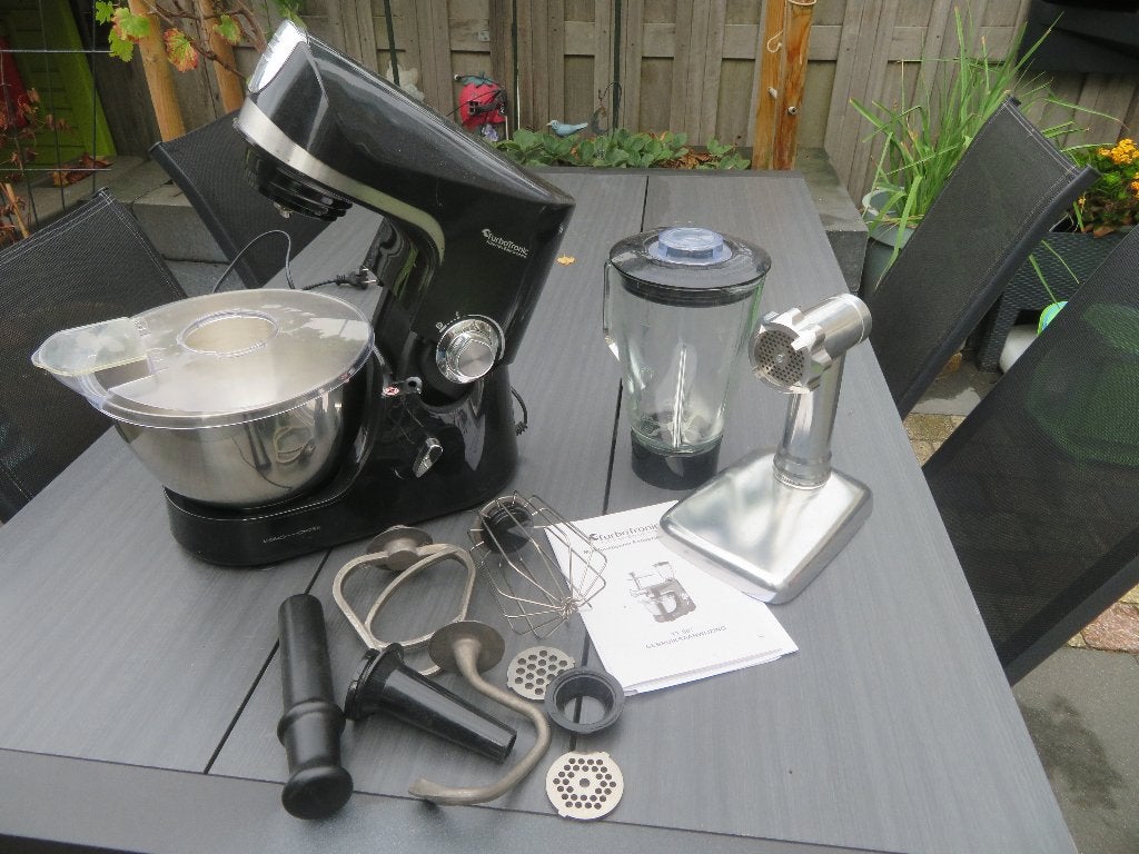 Keukenmachine (TurboTronic), Witgoed en Apparatuur, 4 liter of meer, Ophalen, Zo goed als nieuw, 3 snelheden of meer