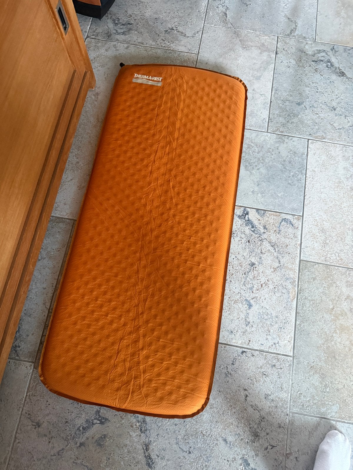 Thermarest, 1.20 speciaal voor in de rugzak, Caravans en Kamperen, Slaapmatten, Ophalen of Verzenden, Zo goed als nieuw