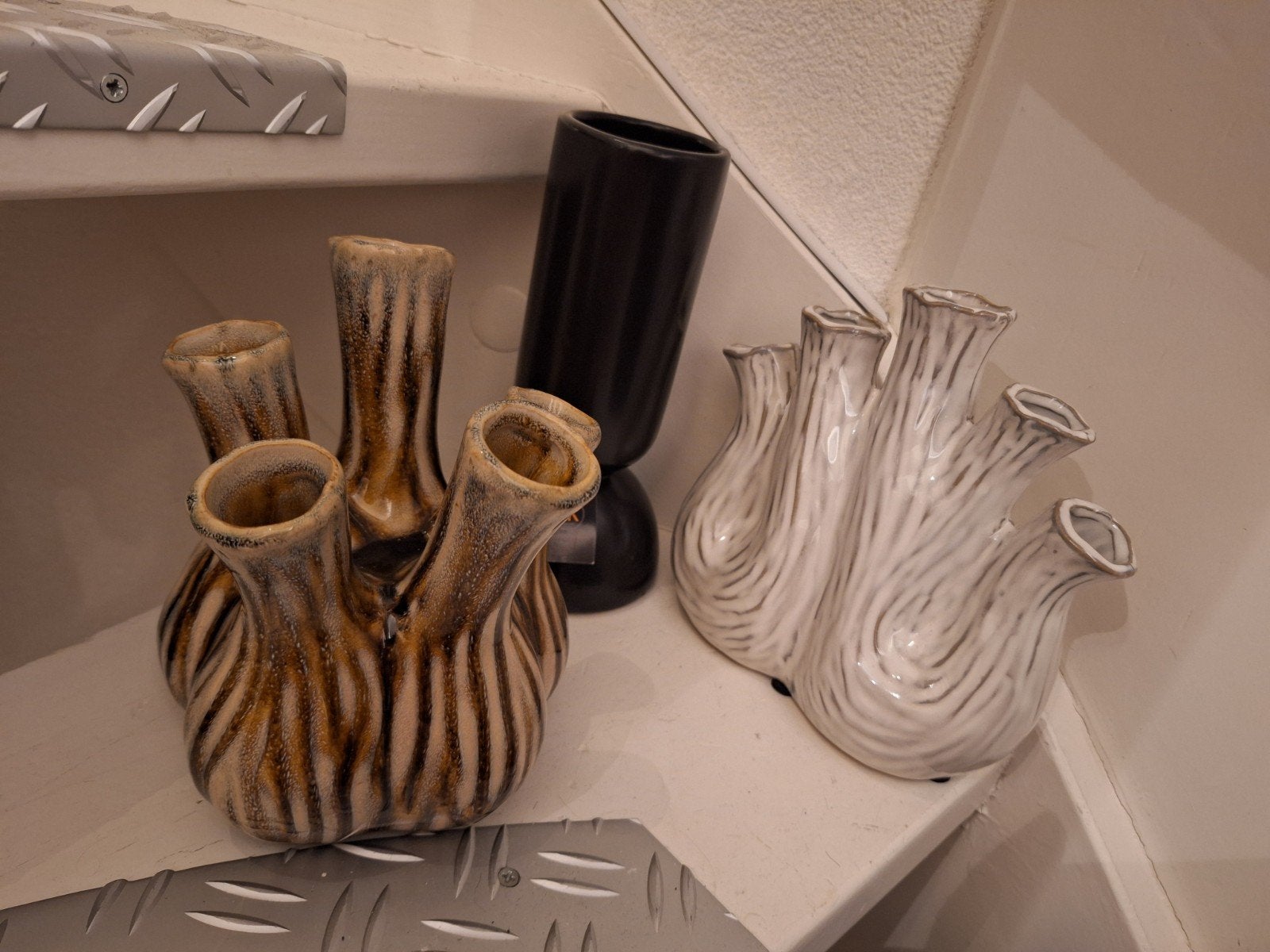 2x Daan Kromhout Aglio Vazen & DK Design Vaas. Als nieuw!, Huis en Inrichting, Woonaccessoires | Vazen, Nieuw, Ophalen of Verzenden