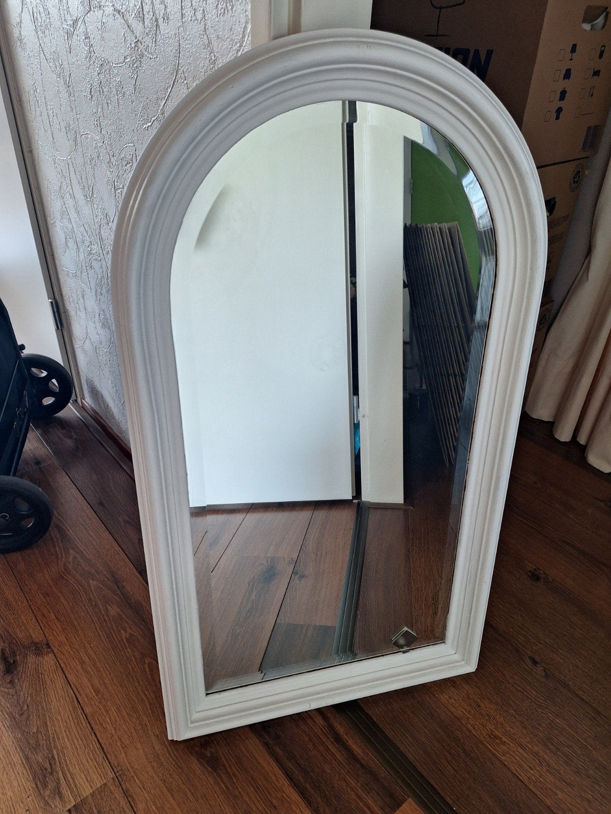 spiegel, Huis en Inrichting, Woonaccessoires | Spiegels, Ophalen, Rechthoekig, 50 tot 75 cm, Minder dan 100 cm