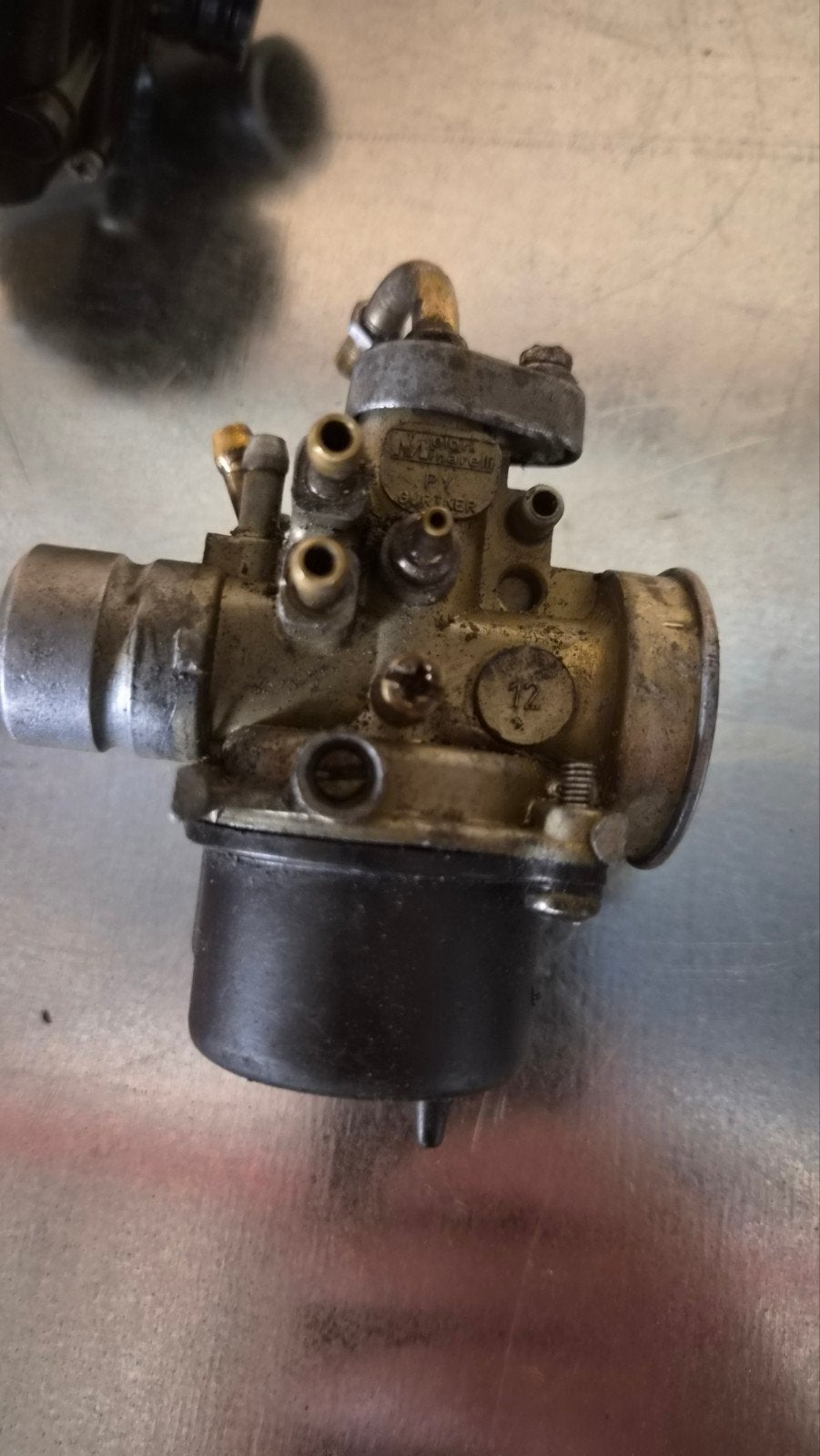 Partij carburateurs 2takt 2x12 1x 19mm, Fietsen en Brommers, Gebruikt, ., Yamaha, Ophalen of Verzenden