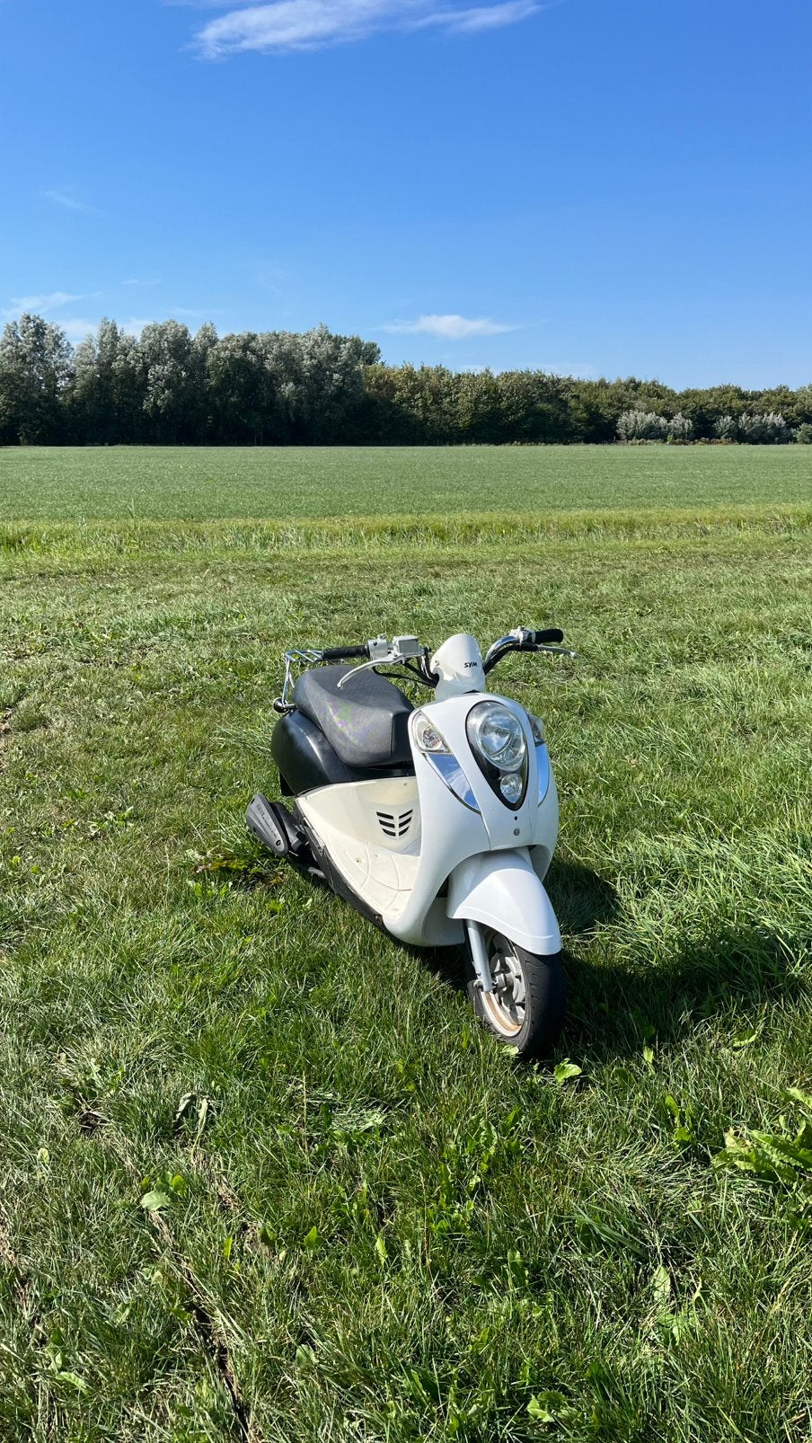 Sym mio, Fietsen en Brommers, Scooters | SYM, Gebruikt, Benzine, Maximaal 25 km/u, Ophalen