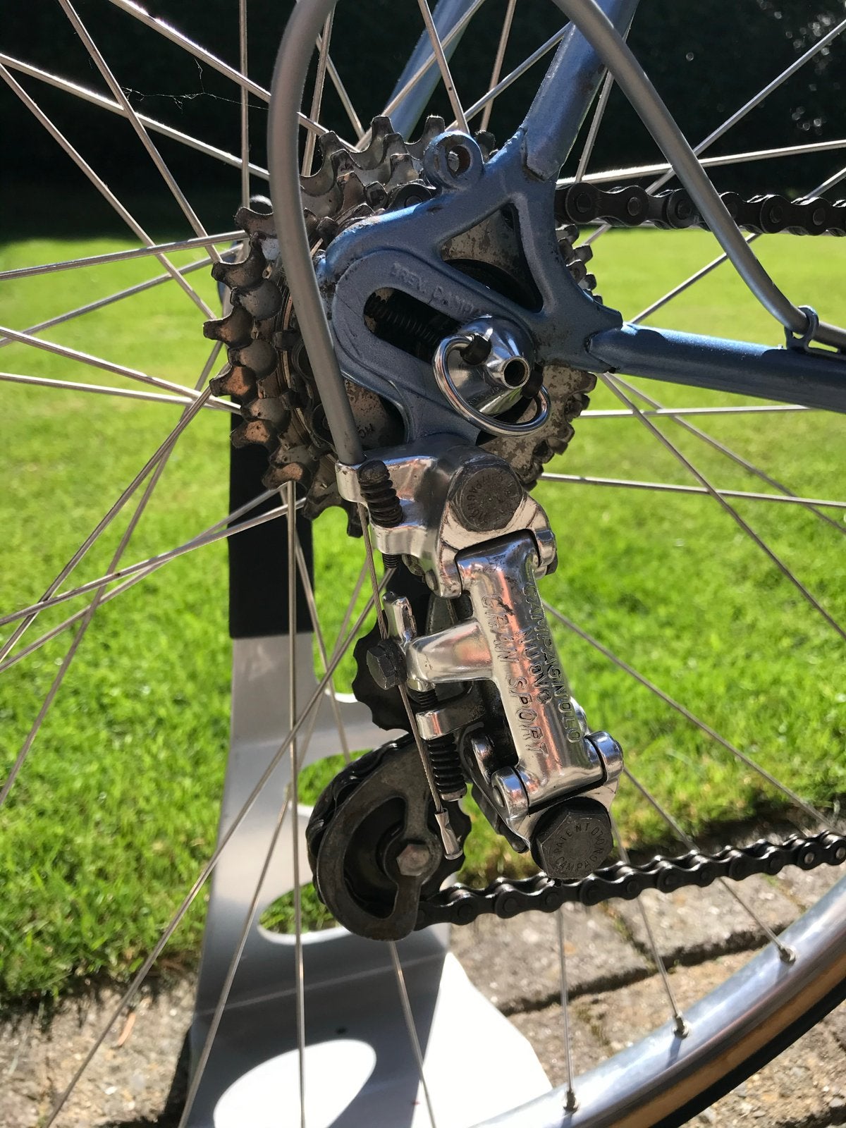 Vintage Novy Campagnolo racefiets - stalen racefiets, Gebruikt, Staal, 53 tot 57 cm, Ophalen