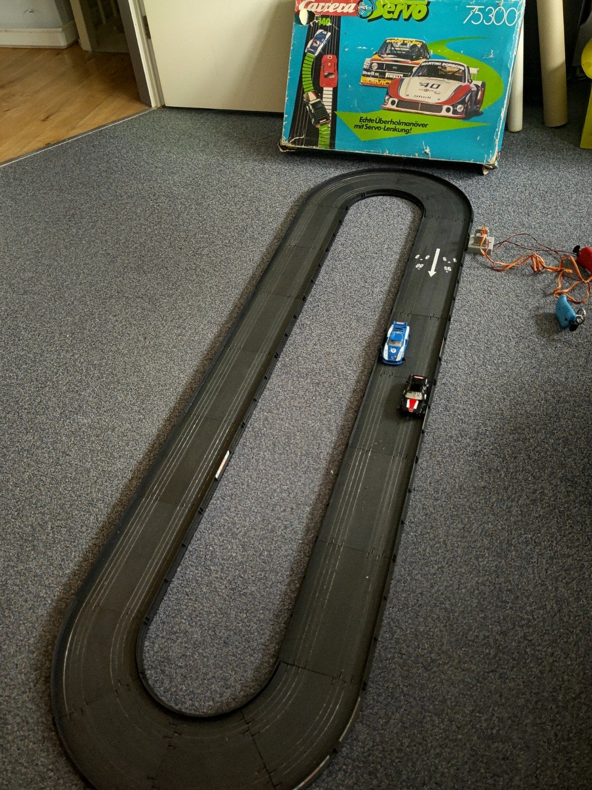 racebaan Carrera Servo 75300 1:40, Ophalen, Carrera, Elektrisch, Racebaan