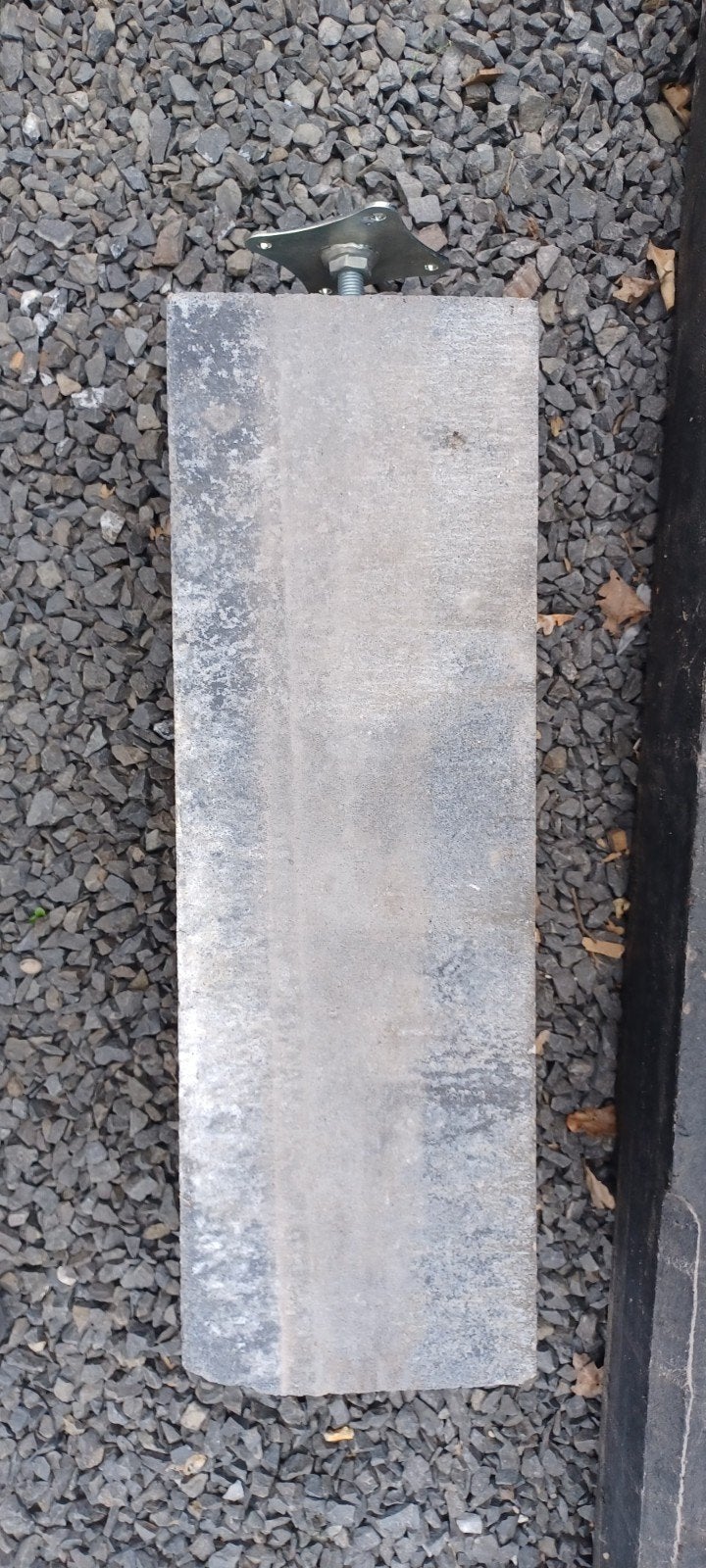 2 Betonpoeren 20 x 20 x 60 cm, incl. draadeind en stelplaat, Ophalen, 25 tot 50 cm, Blok, Nieuw