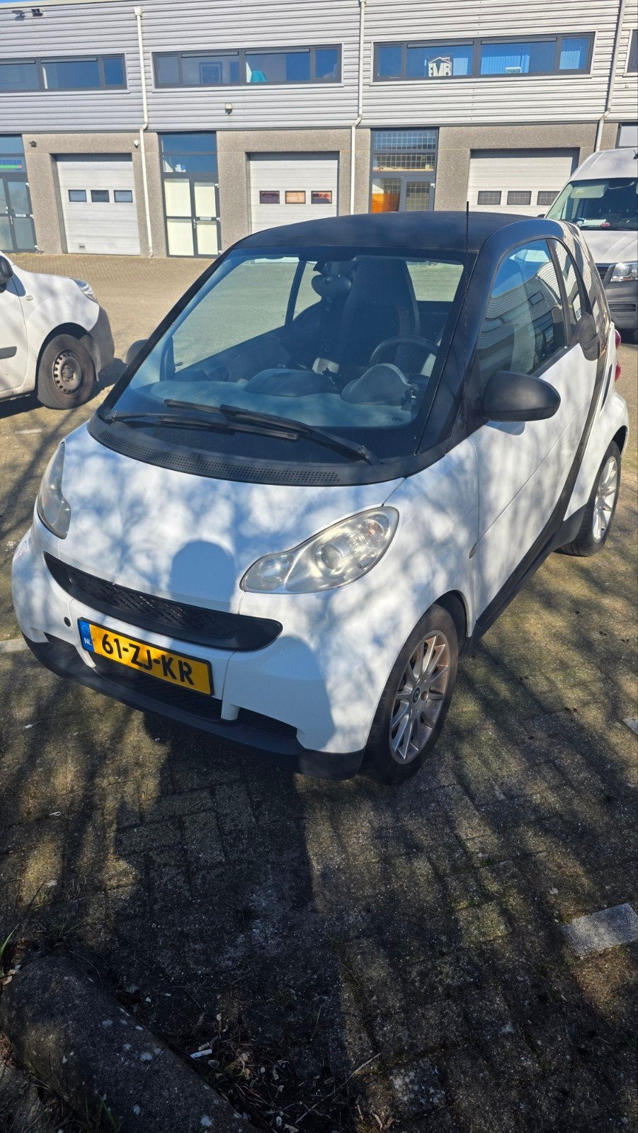 Smart ForTwo 1.0 45KW Coupe MHD AUT 2008| NAP, Auto's, Smart, Achterwielaandrijving, Zwart, 18 €/maand, 61 pk