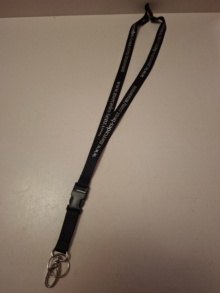 Mercedes Benz Museum   keycord, Verzamelen, Sleutelhangers, Ophalen of Verzenden, Nieuw, Merk