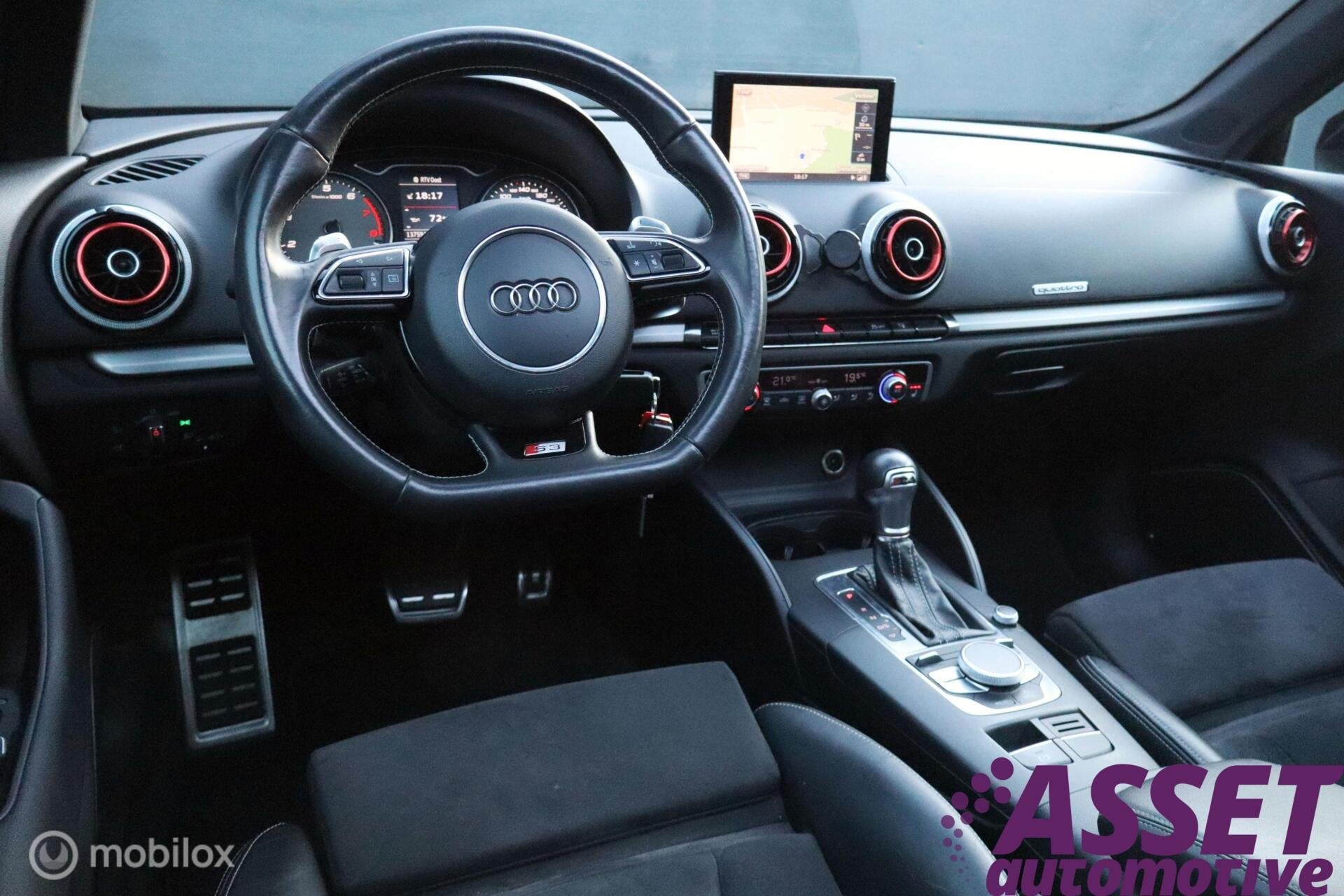 Audi S3 2.0 TFSI aut quattro 300pk Pro Line + | pano | LED, Auto's, Automaat, S3, Gebruikt, 4 cilinders