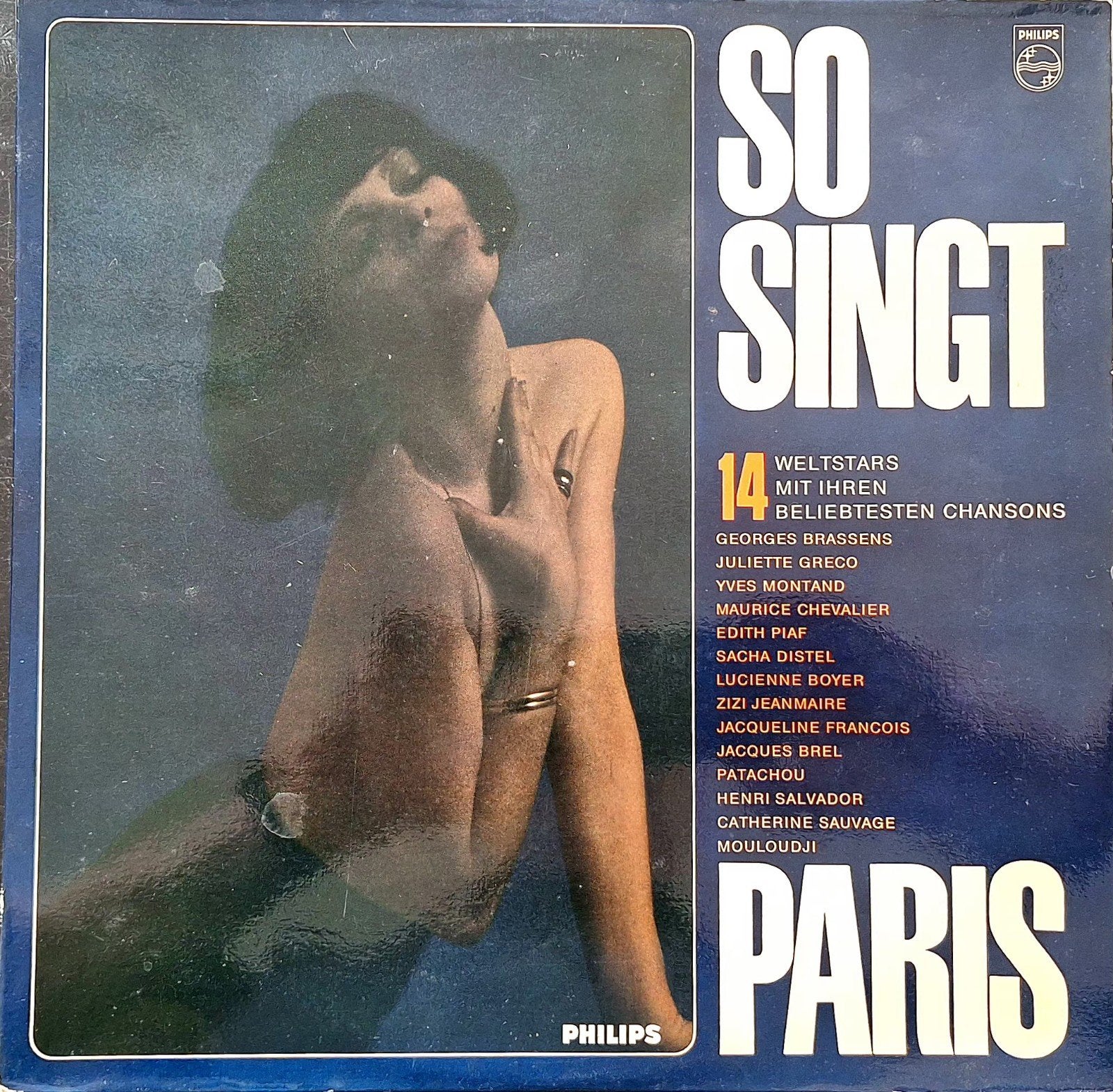 LP  VERZAMEL FRANKRIJK - So Singt Paris, Ophalen of Verzenden, Gebruikt, 12 inch, Pop