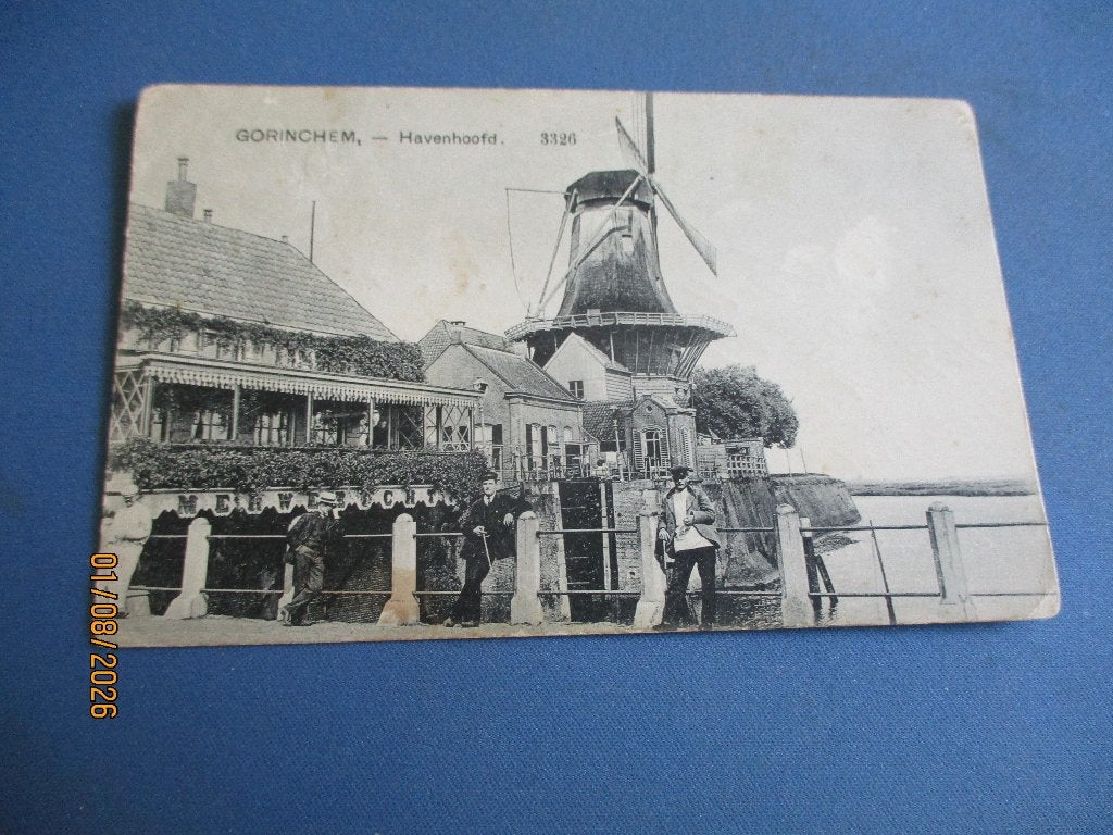 Gorinchem (!911), Ophalen of Verzenden, Voor 1920, Gelopen, Zuid-Holland
