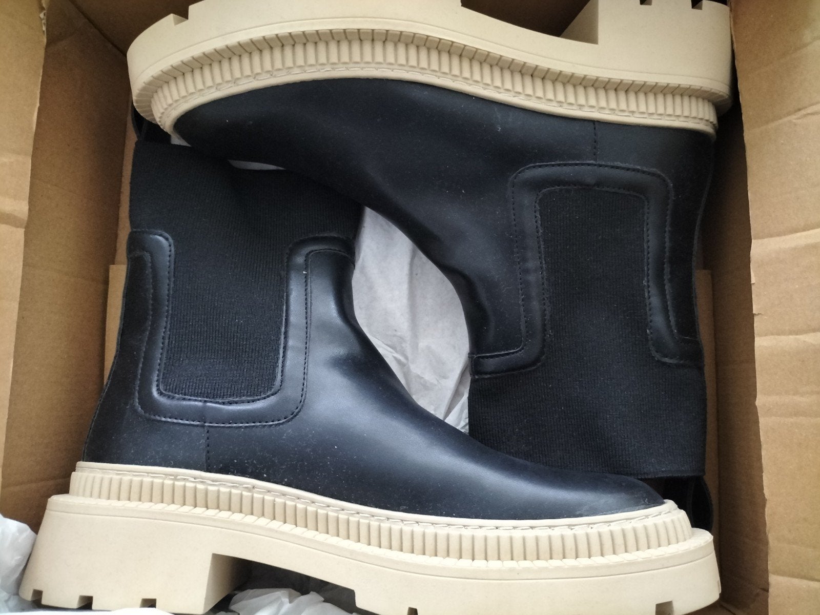 NIEUWE MNG Zwarte Ankle Boots - Maat 39, Kleding | Dames, Zwart, MNG, Lage of Enkellaarzen, Nieuw
