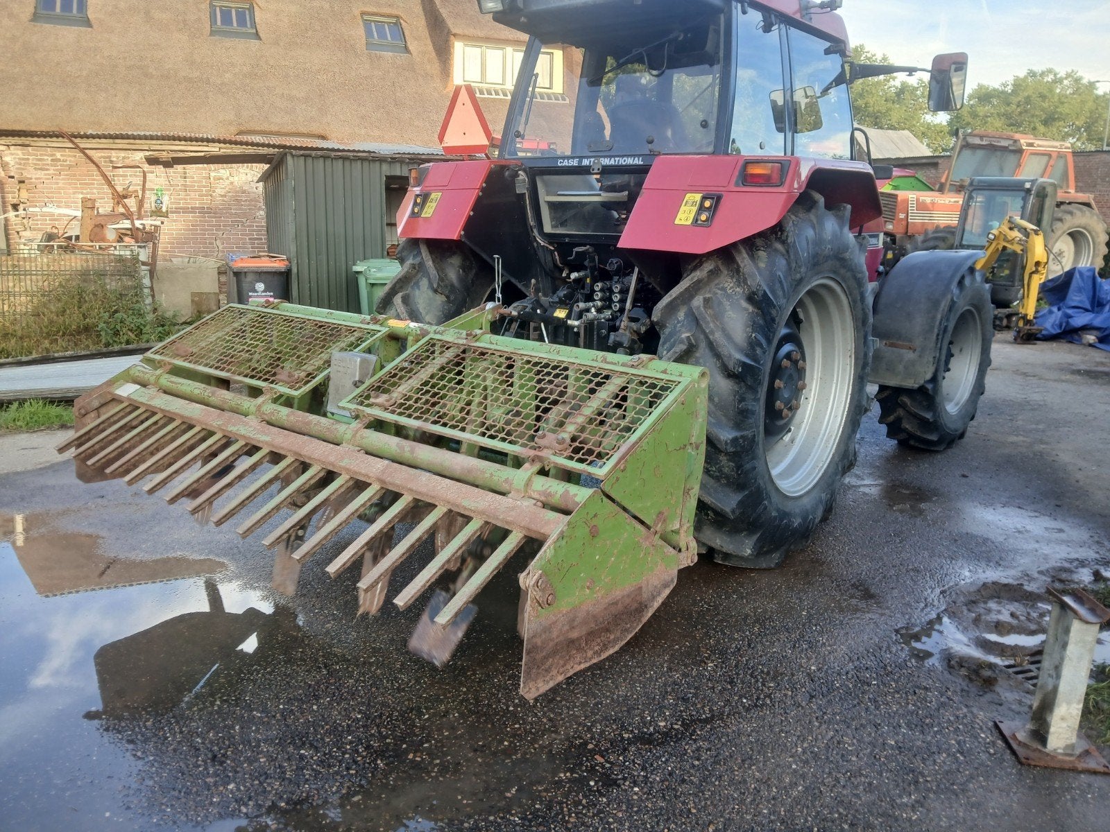 Diverse machines: Celli Nz10 250 krukasspitter, Ophalen