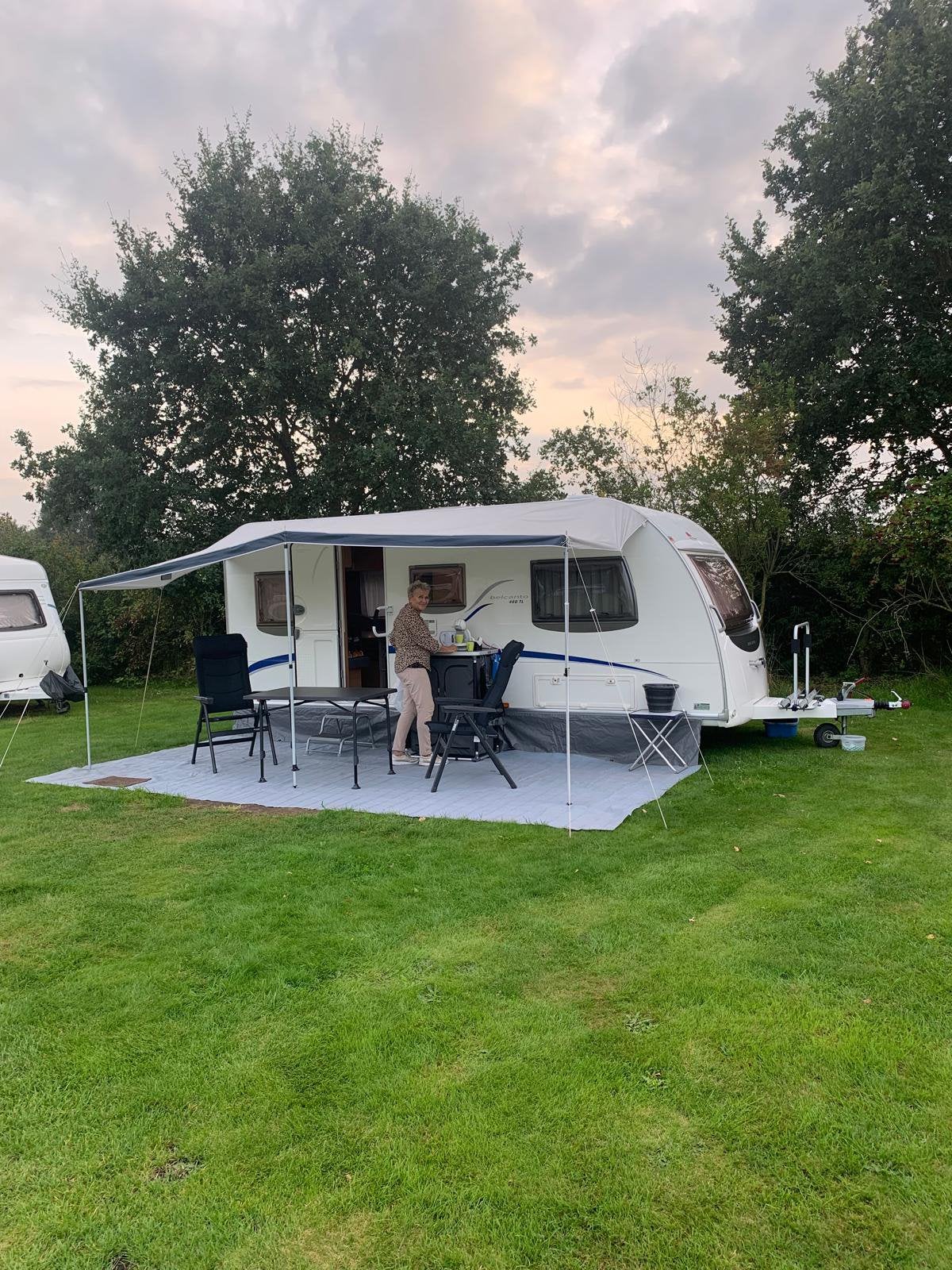 Ter overname: luifel voor caravan of voortent mt 13, Ophalen, Gebruikt