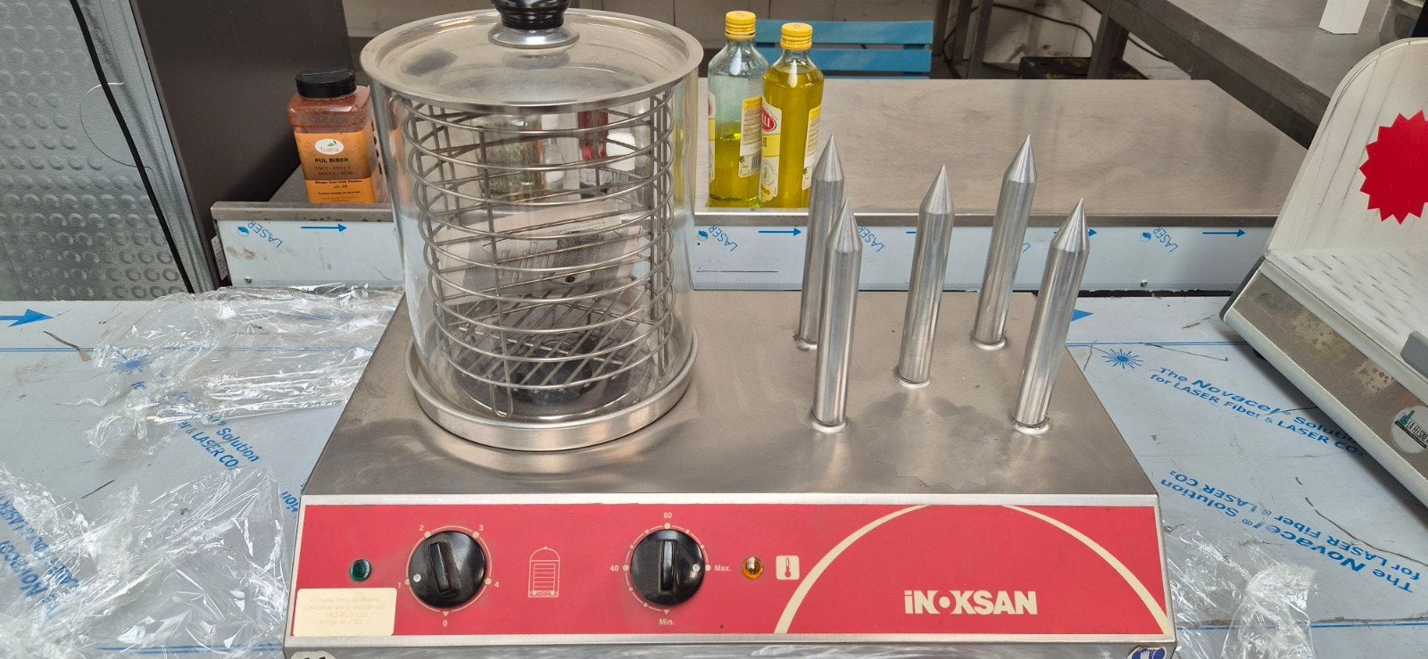 INOXSAN Hotdog Machine - Professionele Horeca Kwaliteit, Ophalen, Gebruikt