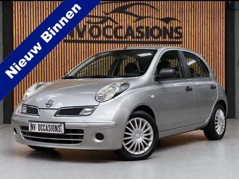 Nissan Micra 1.2 Connect Edition AUTOMAAT/AIRCO/97DKM/5DR/EL, 4 cilinders, 82 pk, Origineel Nederlands, Grijs