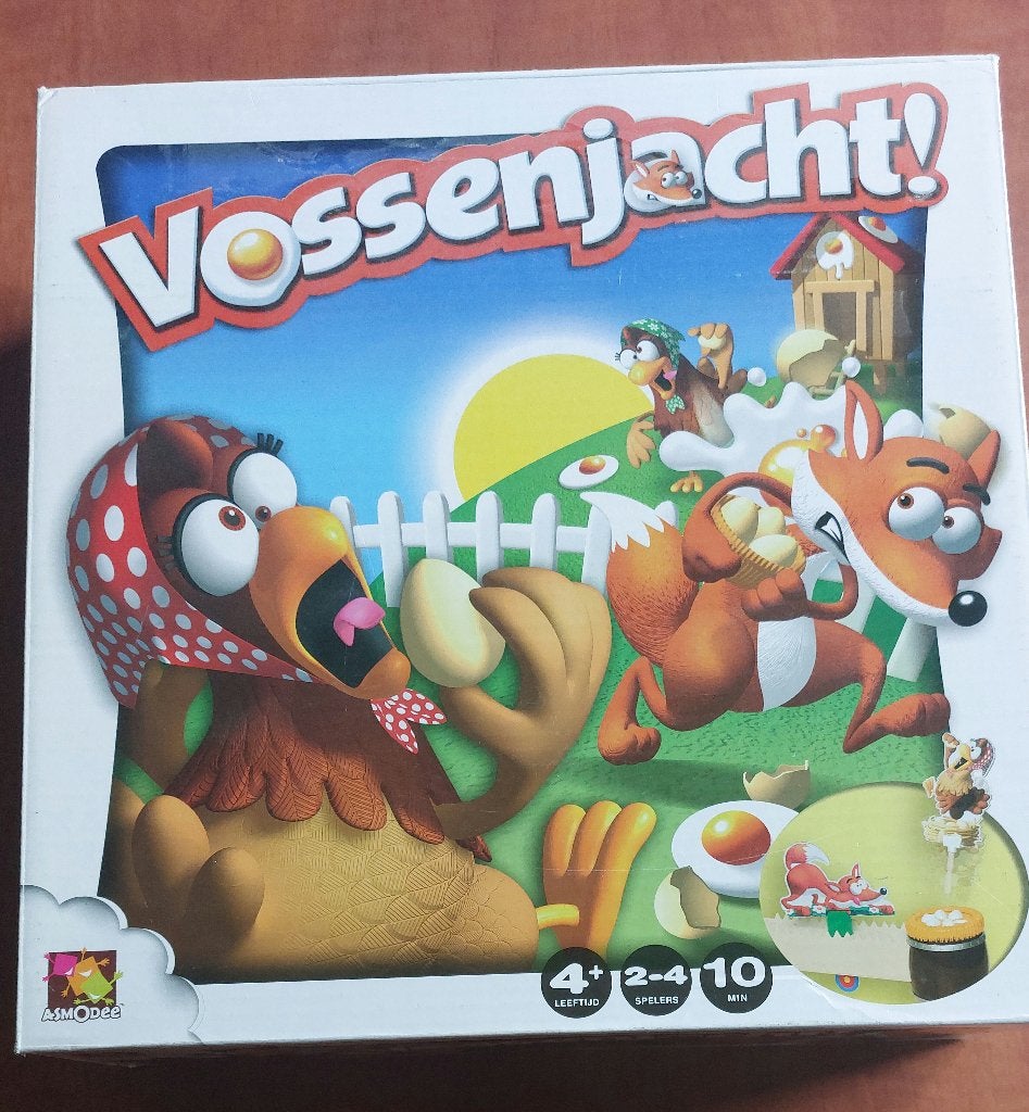 Vossenjacht, Drie of vier spelers, Ophalen of Verzenden, Gebruikt, Asmodee