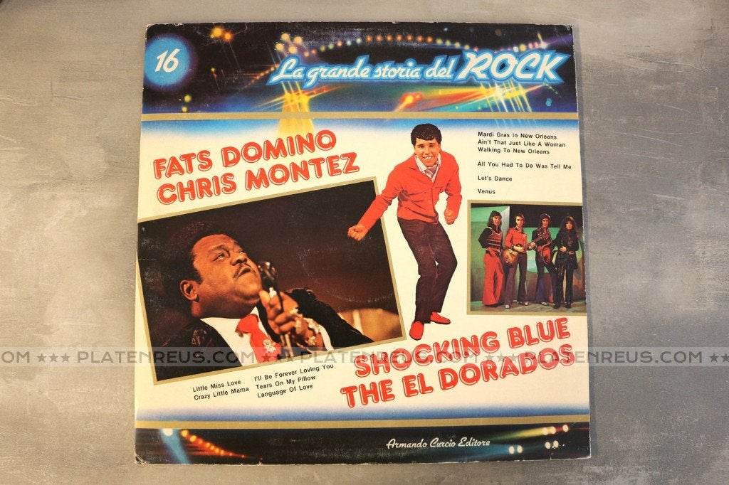 LP Verzamel : Fats Domino, Chris Montez, Shocking Blue 3411, LP, Gebruikt, Ophalen of Verzenden, Inclusief binnenhoes