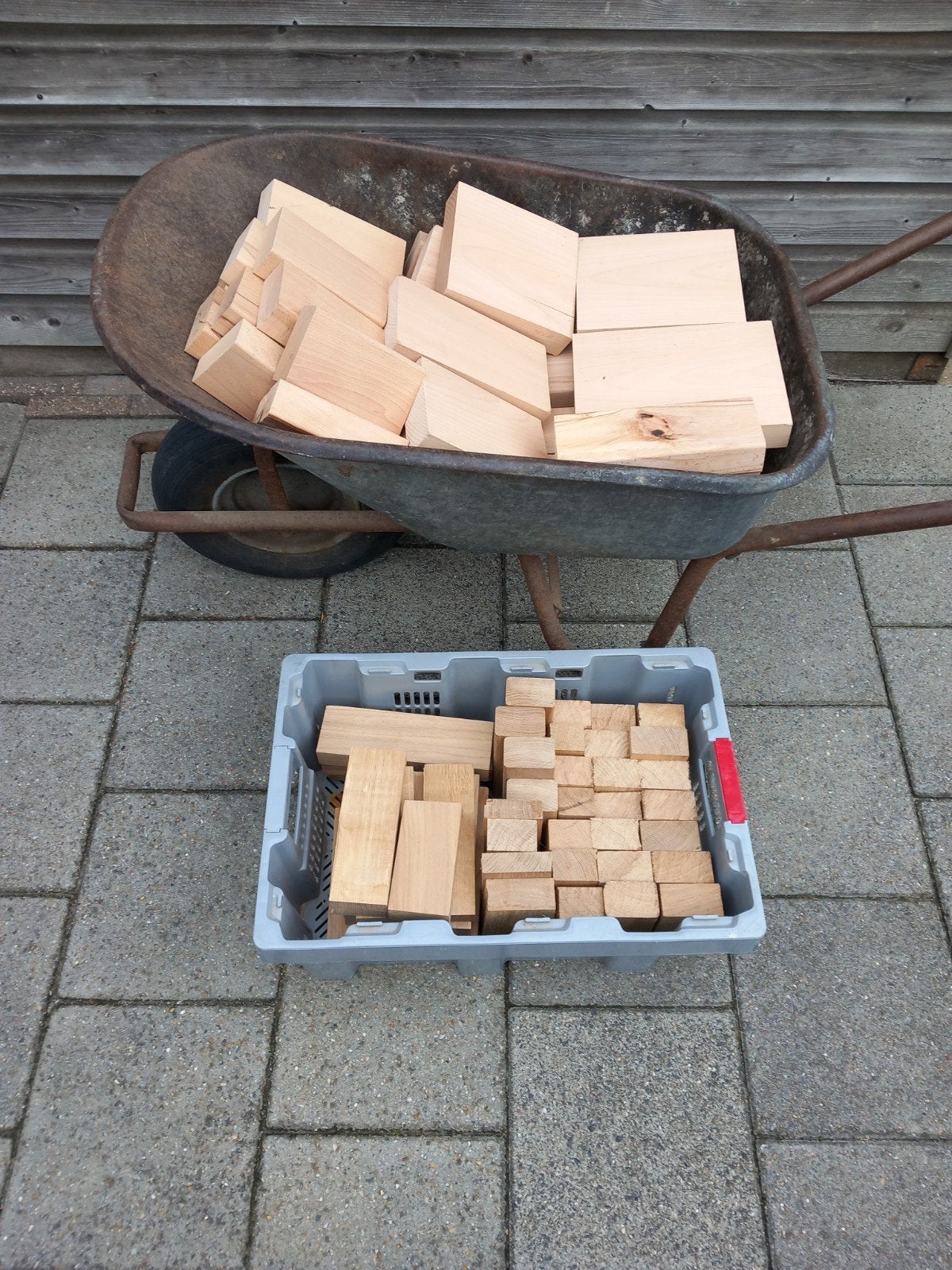 brandhout,rookhout,beuk,eik, Tuin en Terras, Minder dan 3 m³, Ophalen, Beukenhout