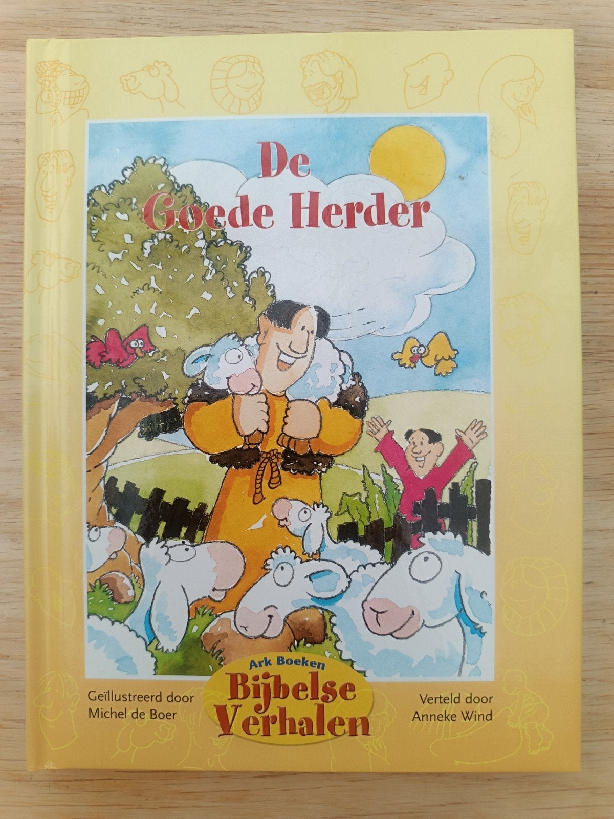 Bijbelse Verhalen: De Goede Herder - Ark Boeken, Boeken, Ophalen of Verzenden, Zo goed als nieuw, Anneke Wind, Christendom | Katholiek