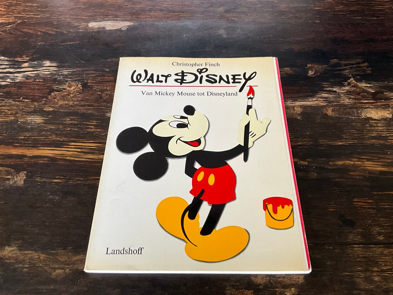 Walt Disney: Van Mickey Mouse tot Disneyland - Boek, Verzamelen, Ophalen of Verzenden, Mickey Mouse, Gebruikt, Papier, Kaart of Schrift