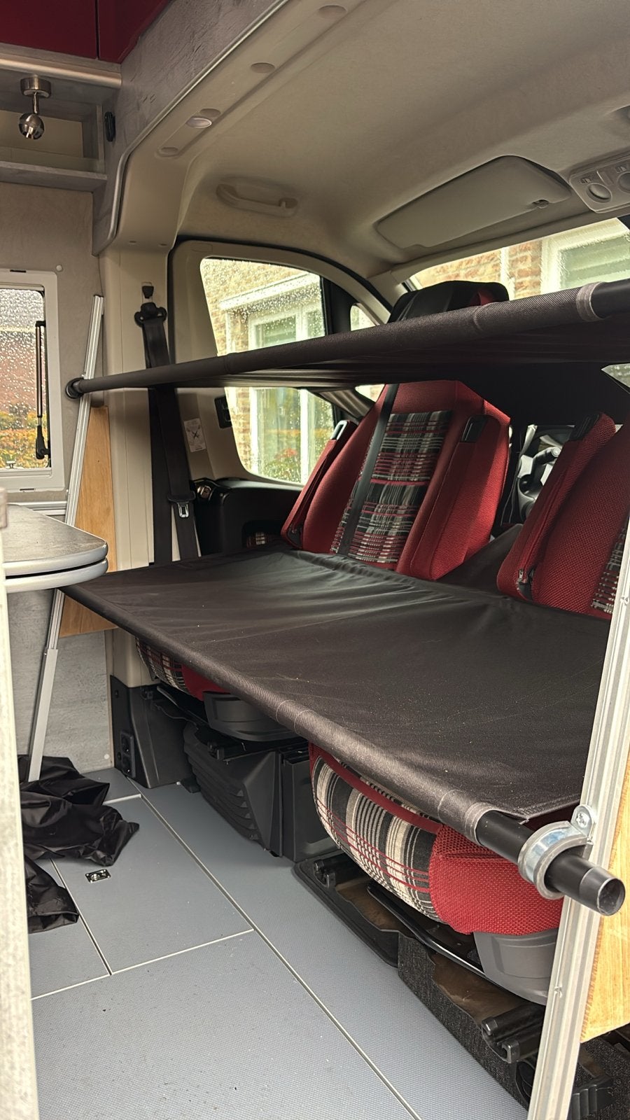 Dubbel kinderbed voor camper - Past op de meeste wagens, Caravans en Kamperen, Ophalen, Gebruikt