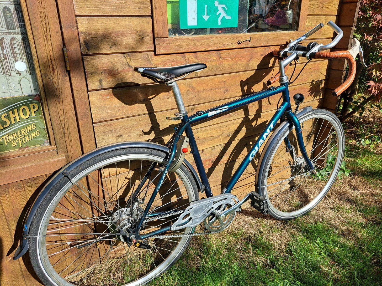 Giant Stadsracer/Woon-werkfiets, Ophalen, Gebruikt, Giant, 57 tot 61 cm