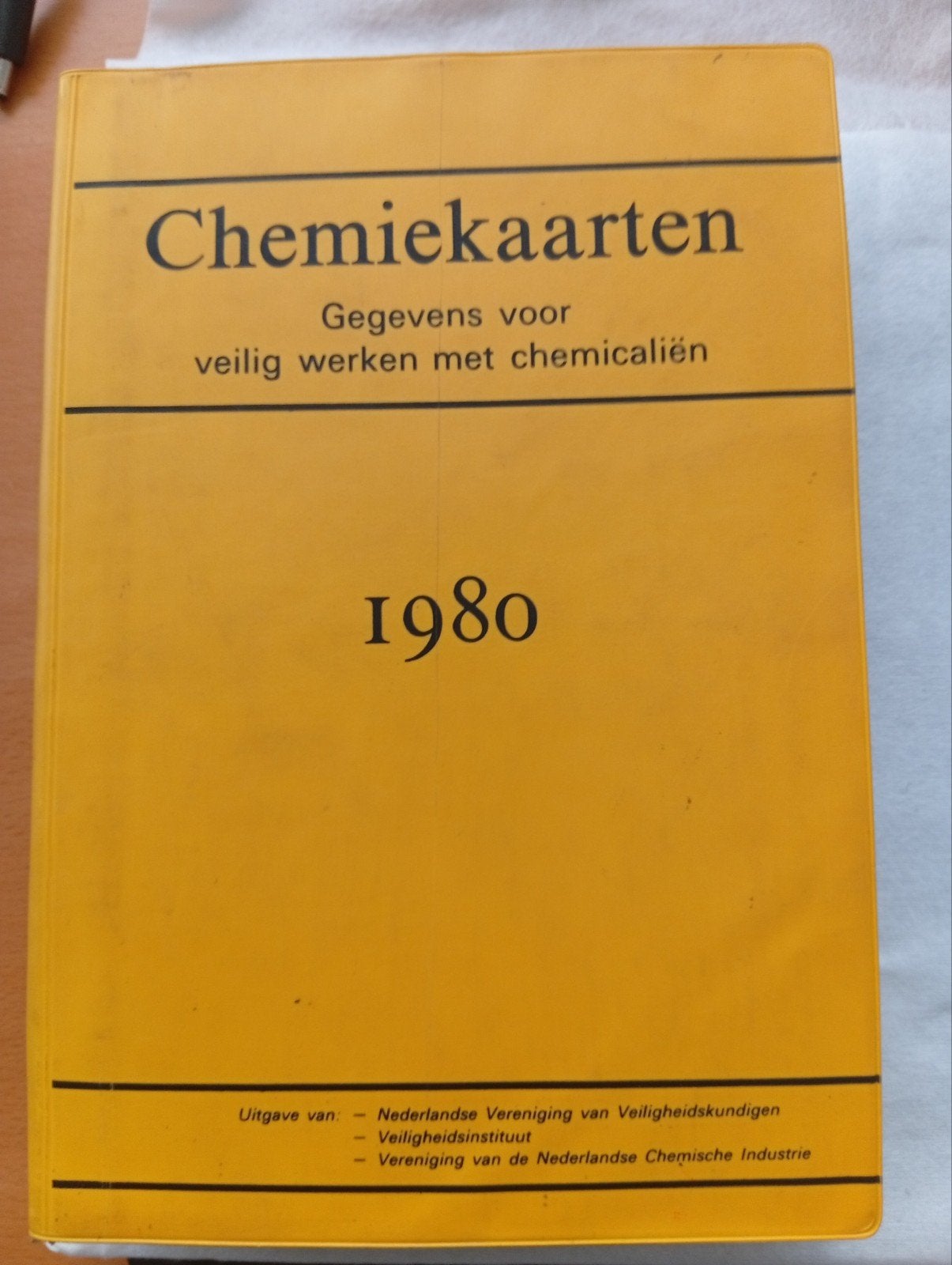 Chemiekaarten 1980     2de druk, Boeken, Studieboeken en Cursussen, Ophalen of Verzenden, Beta, Gelezen, HBO