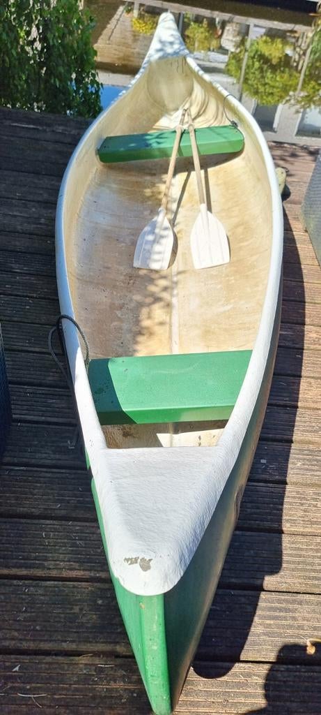Canadese Kano 'Cherokee' met Peddels, Watersport en Boten, Ophalen, Gebruikt, Met peddels, Twee personen