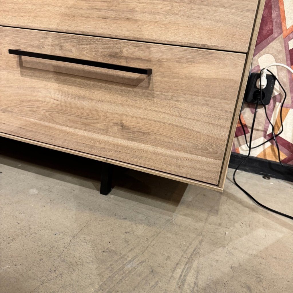 Dressoir Ricco -  2 Deur 3 La - Melamine - 182 cm - Pronto, Niet ingevuld, Niet ingevuld, Niet ingevuld