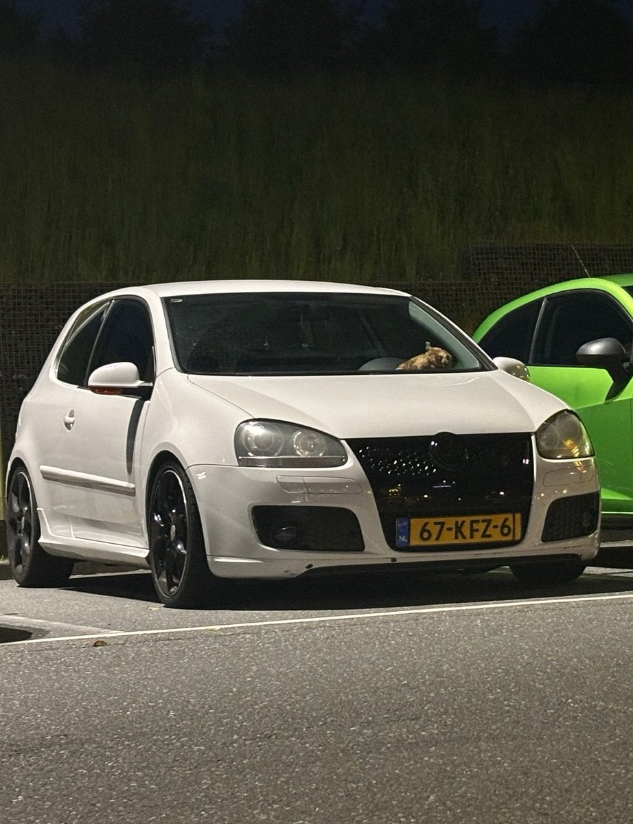 Volkswagen Golf 5 rabbit gti 2,5 V5, Xenon verlichting, Wit, Leder, Bedrijf