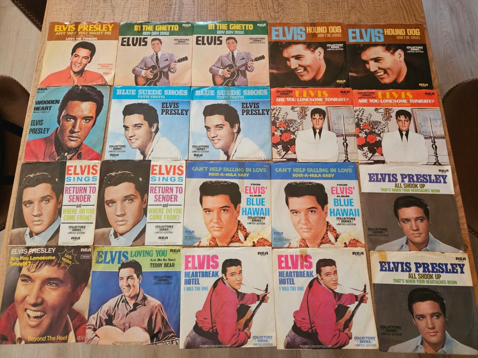 Elvis Presley singles, Cd's en Dvd's, Vinyl Singles, Ophalen of Verzenden, Gebruikt, Pop