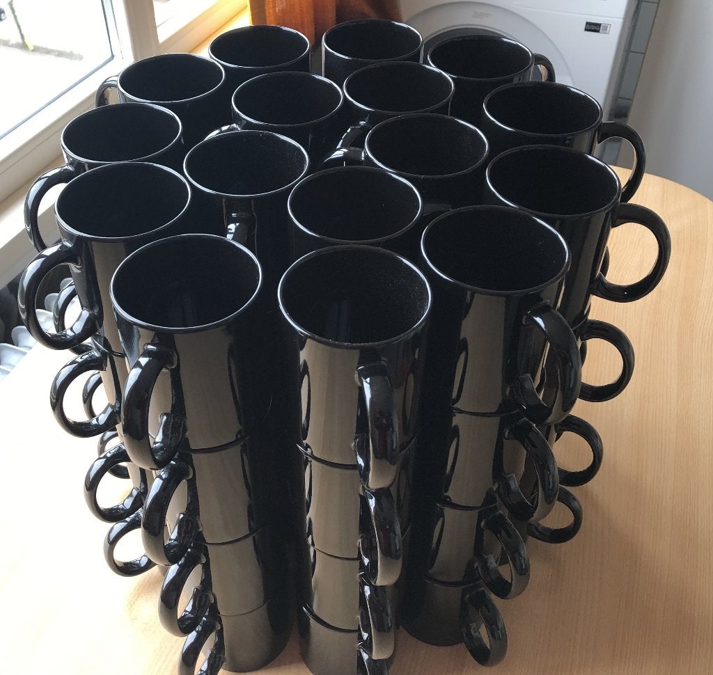 Lasertransfer zwart mokken, Overige materialen, Nieuw, Ophalen of Verzenden, Overige stijlen