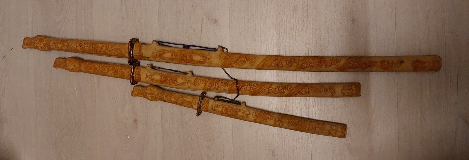 Decoratieve zwaarden set - 3 stuks, Ophalen, Gebruikt