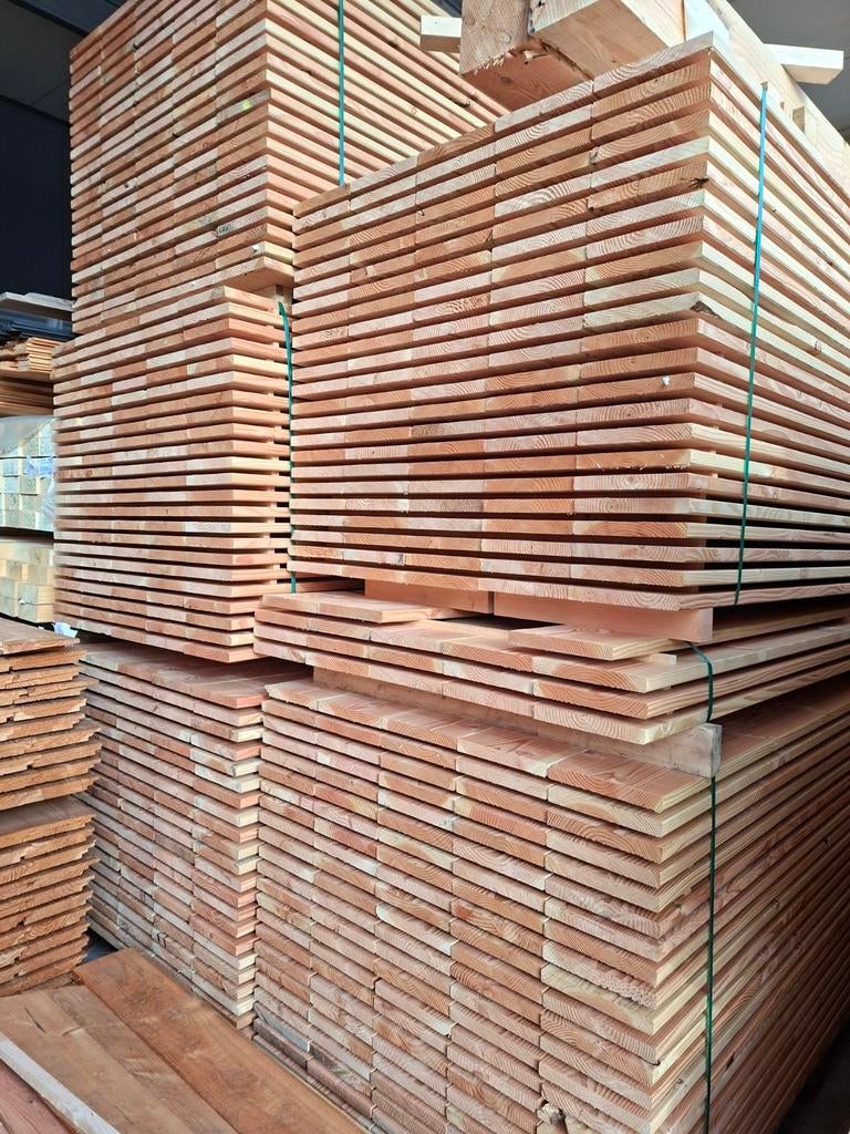 AANBIEDIN Douglas geschaafde planken boeiplanken tuinplank, Ophalen, Nieuw, 250 cm of meer, Planken