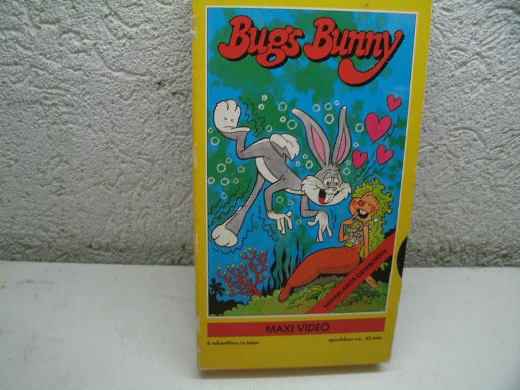 vhs 69a bugs bunny, Alle leeftijden, Ophalen of Verzenden, Zo goed als nieuw