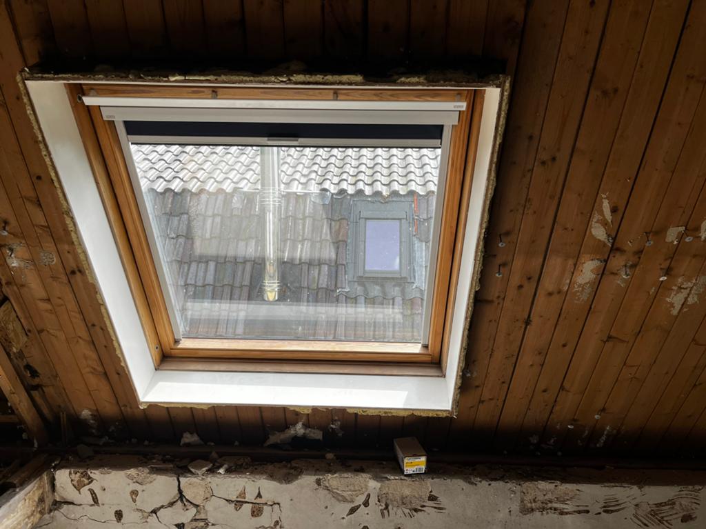 Velux dakramen incl hor en verduistering, Ophalen, Gebruikt, 80 tot 120 cm, Dubbelglas
