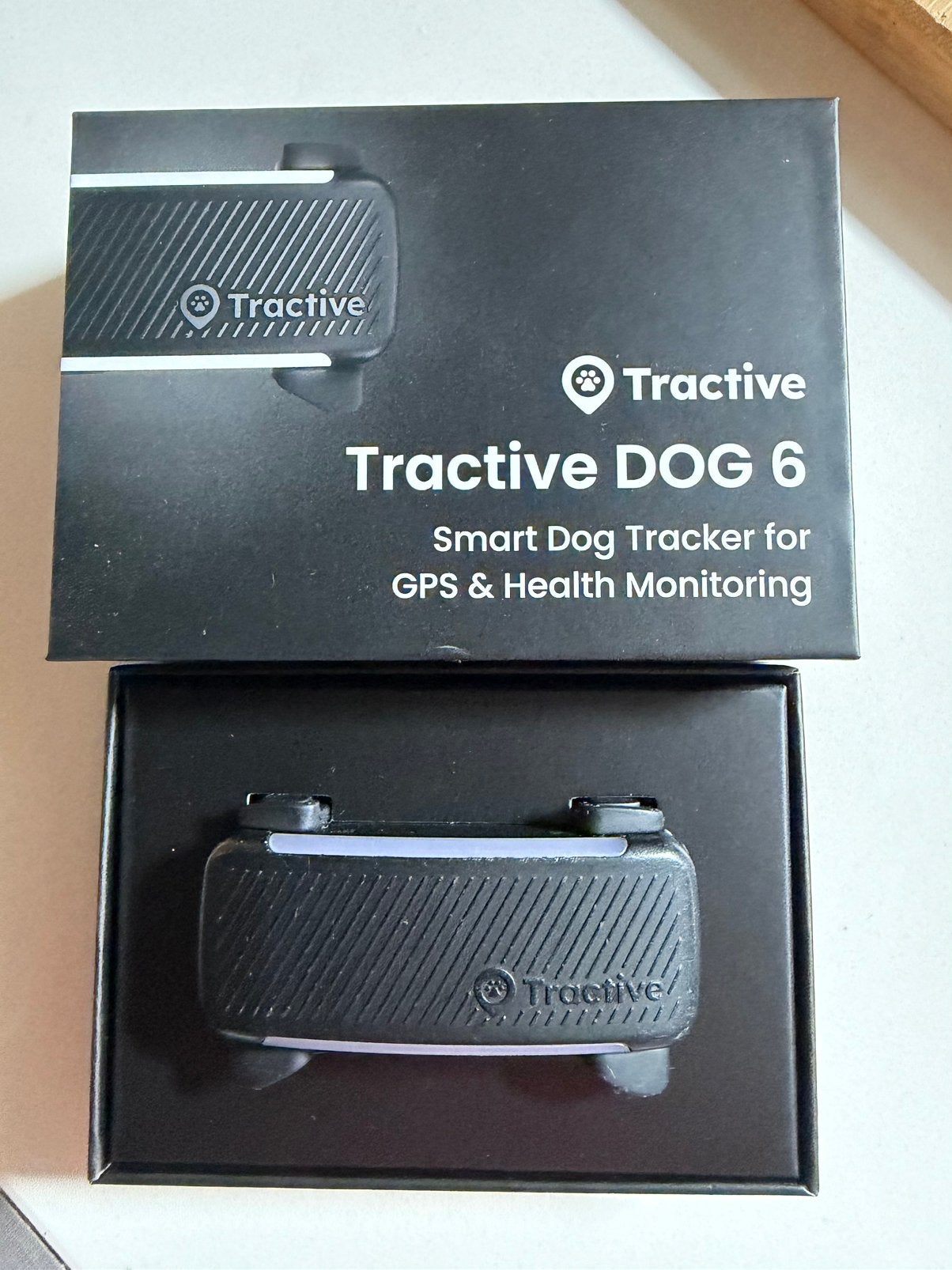 Tractive DOG 6 - Smart Dog Tracker for GPS en Health Minitor, Ophalen, Zo goed als nieuw