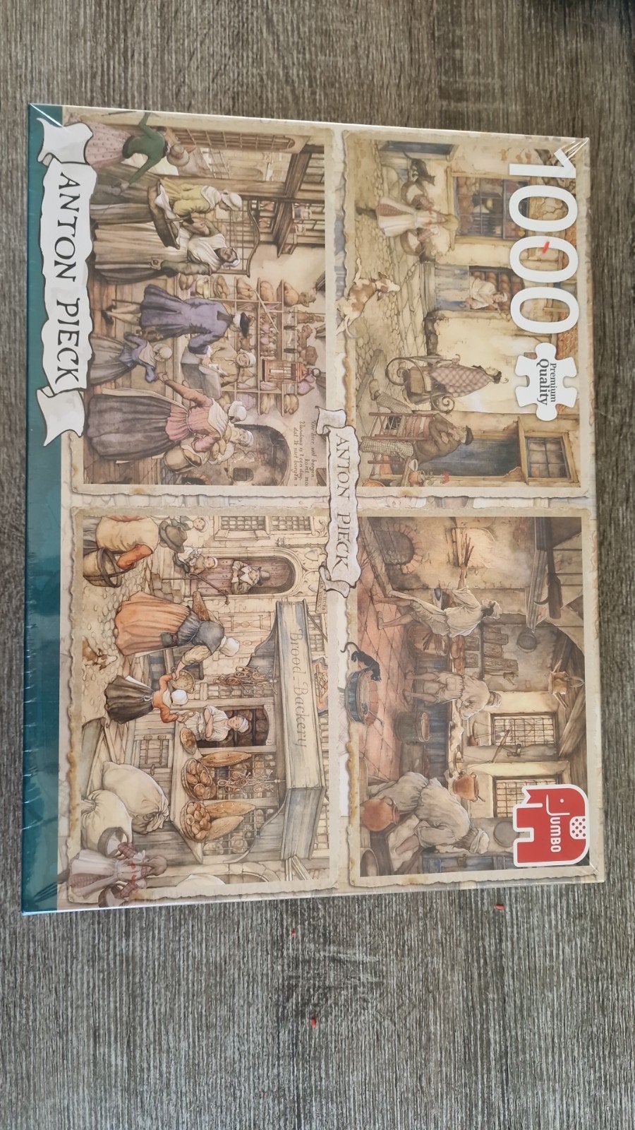 Jumbo Anton Pieck Legpuzzel 1000 stukjes - Nieuw in folie, Ophalen of Verzenden, 500 t/m 1500 stukjes, Nieuw, Legpuzzel
