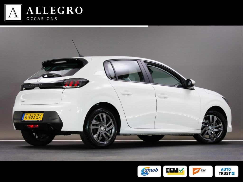 Peugeot 208 1.2 PureTech Active Pack (APPLE CARPLAY / ANDROI, Voorwielaandrijving, Stof, 1199 cc, Wit