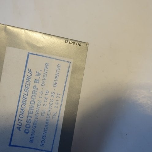 Mitsubishi Celeste 1978 folder origineel NL tekst brochure, Ophalen of Verzenden, Gelezen, Mitsubishi